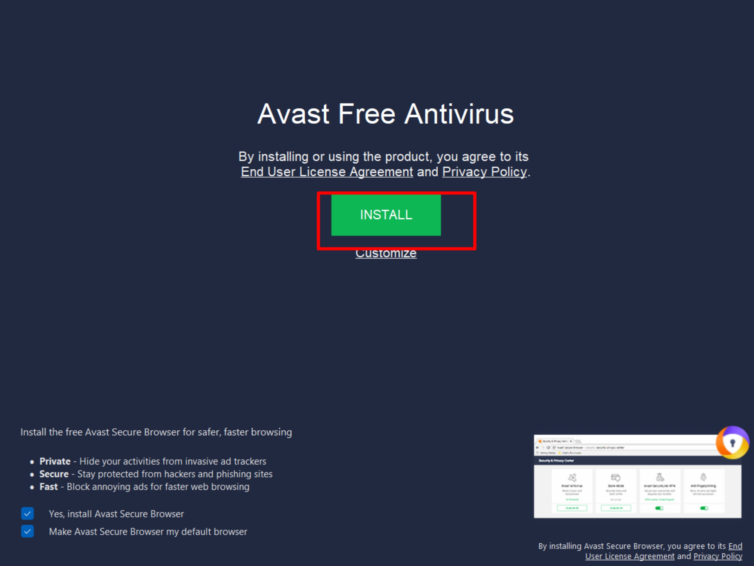 Tải Avast Free Antivirus Miễn phí 100% cho Windows/MacOs