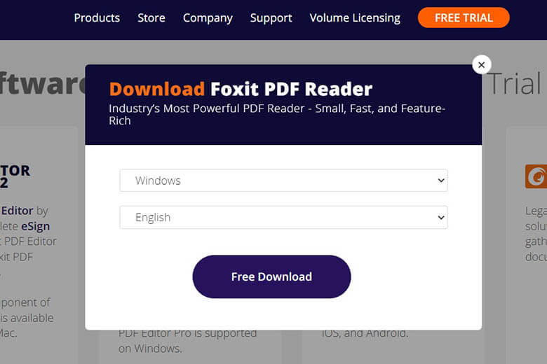 tải Foxit Reader
